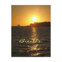 KW sunset postcard