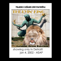 Kwame Lyin' King Poster posters