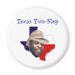 Kwame - Texas Two-Step Refrigerator Magnets