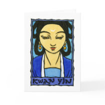 Kwan Yin Greeting Card