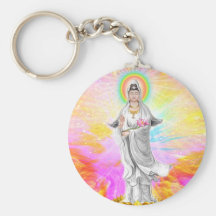 Kwan Yin The Goddess of Compassion Keychain