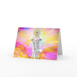 Kwan Yin The Goddess of Compassion With Pink Card