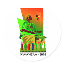 Kwanzaa 2009 stickers by Kwanzaa Kwanzaa 2009 stickers