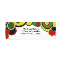 Kwanzaa Address Labels
