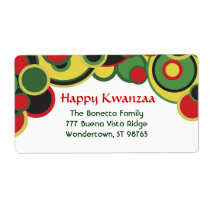 Kwanzaa Address Labels