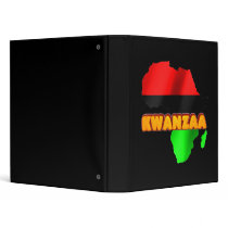 Kwanzaa Vinyl Binder