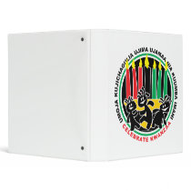 Kwanzaa Vinyl Binder