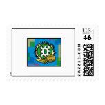 Kwanzaa Blue Stamp
