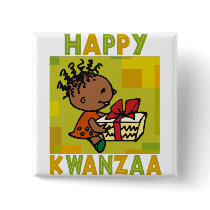 Kwanzaa button by holiday_tshirts Kwanzaa button