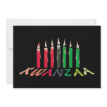 Kwanzaa Candles Invitation