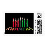 Kwanzaa Candles Postage