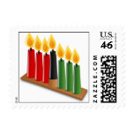 Kwanzaa Candles Postage Stamps
