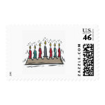 Kwanzaa Candles Postage