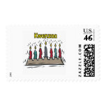 Kwanzaa Candles Stamp