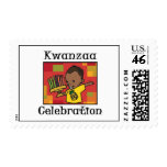 Kwanzaa Celebration boy Postage Stamps