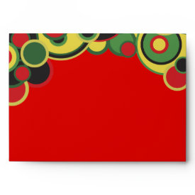 Kwanzaa Colors Envelopes envelope