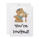 KWANZAA cute teddy bear design Invitations
