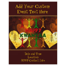 Kwanzaa Dancers Flyers
