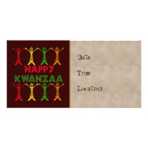 Kwanzaa Dancers Photo Greeting Card