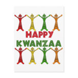 Kwanzaa Dancers Post Card