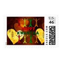 Kwanzaa Dancers Stamp