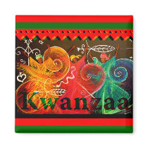 Kwanzaa - Designs magnets by haitianart Kwanzaa - Designs magnets