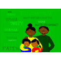 Kwanzaa Family Card card