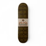 Kwanzaa Giraffes Custom Skate Board