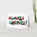 Kwanzaa Greetings card