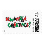 Kwanzaa Greetings Postage Stamp