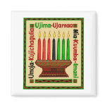 KWANZAA REFRIGERATOR MAGNETS