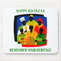 Kwanzaa Mouse Pads