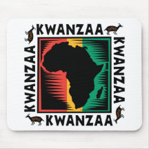 Kwanzaa Mousepad