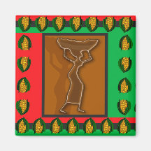 Kwanzaa offering fridge magnets