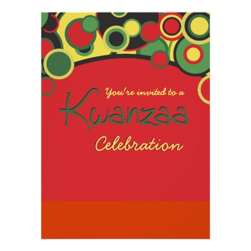 Kwanzaa Party Invitations