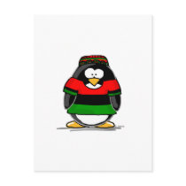 Kwanzaa Penguin postcards by penguinality Kwanzaa Penguin postcards