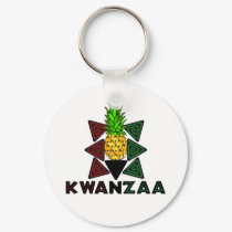 Kwanzaa Pineapple - First Fruit keychains by Kwanzaa Kwanzaa Pineapple - First Fruit keychains