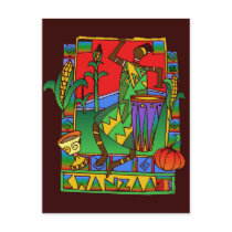 Kwanzaa postcard