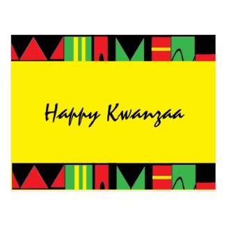Kwanzaa Postcard