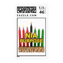 Kwanzaa Purpose Holiday Postage Stamp