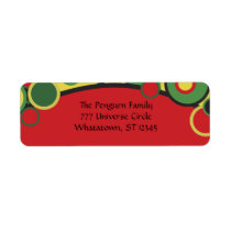 Kwanzaa Return Address Labels
