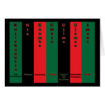 Kwanzaa Seven Principles Card