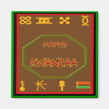kwanzaa symbols refrigerator magnets