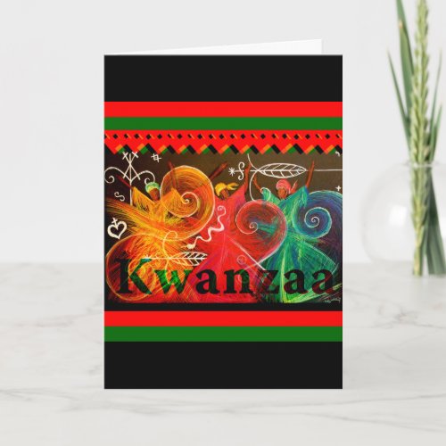 Kwanzaa - Umoja! Greetings card