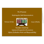 kwanzaa, Umoja (Unity), Kujichagulia (Self-Dete... Greeting Cards