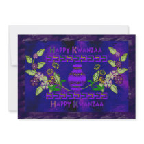 Kwanzaa Vase Custom Announcement