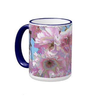 Kwanzan Cherry Blooms mug