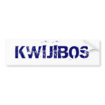 KWIJIBOS BUMPER STICKERS