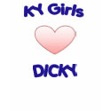 Ky Girls Love Dicky t-shirts