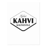 Kylmä Kahvi Kaunistaa Postcard 1
